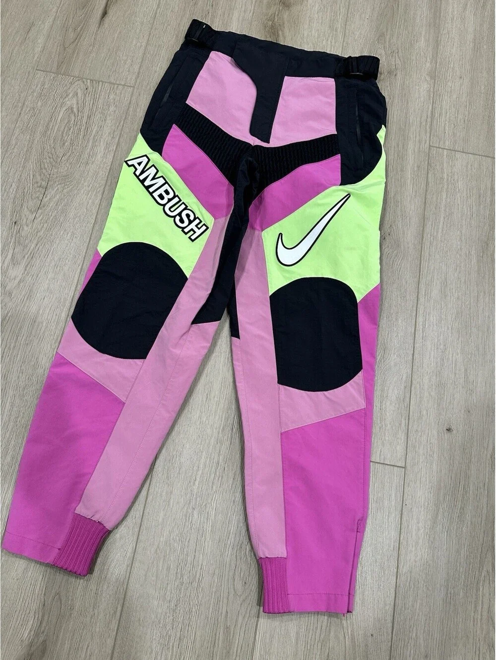 Nike Wmns x Ambush Motorcycle Pants 'Active Fuchsia/Magic Flamingo' Size XS